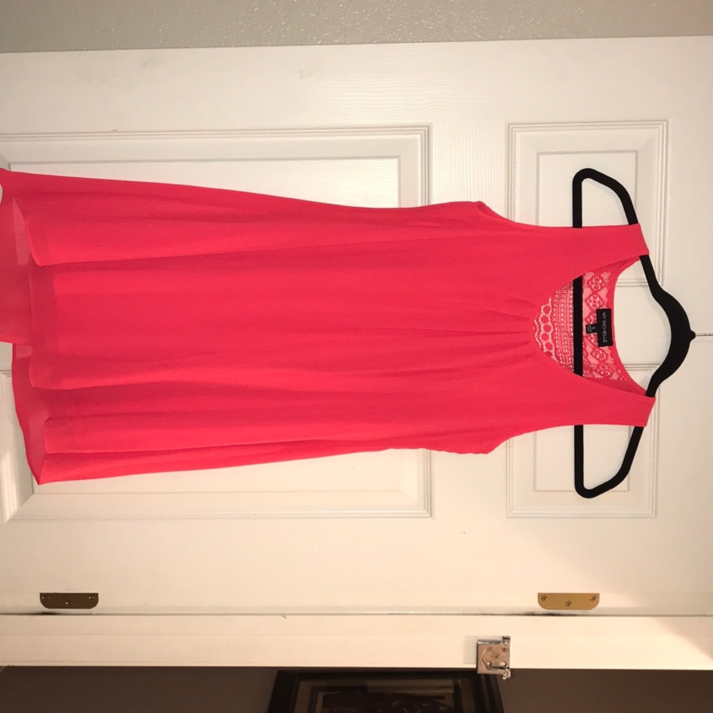 My Michelle Hot Pink Dress